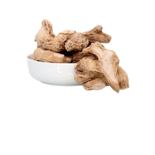 Dried Indian ginger rhizomes for international spice export